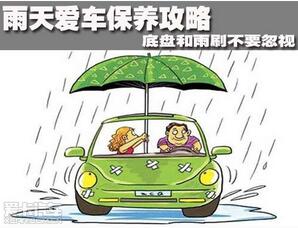 雨天后如何保養汽車
