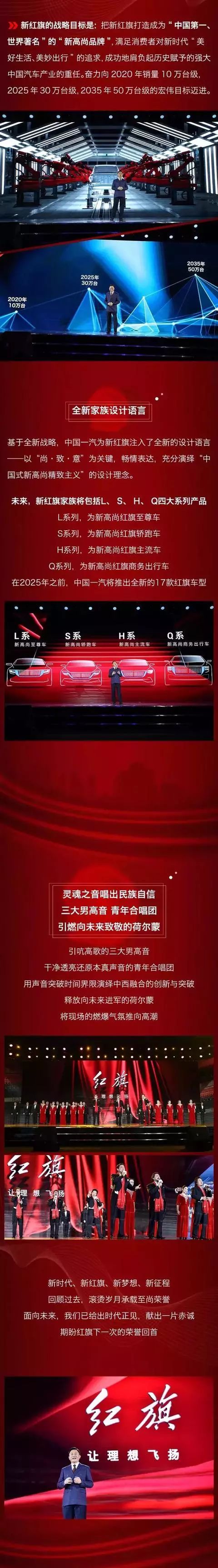 這應(yīng)該是國產(chǎn)較美車標(biāo)！一汽發(fā)布紅旗全新&ldquo;盾牌&rdquo;車標(biāo)，紅旗汽車新LOGO，這是要上天啊