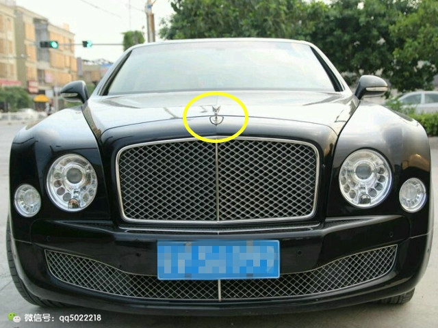 不小心碰一下賓利的車標，這款立標暗藏機關