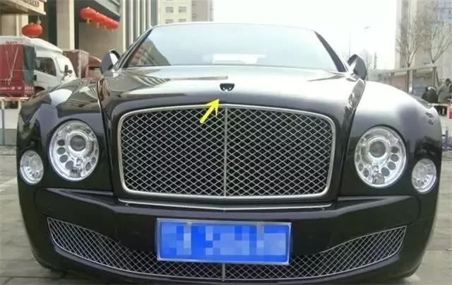 除了勞斯萊斯，這兩款車的標志也能升降，檔次感十足！