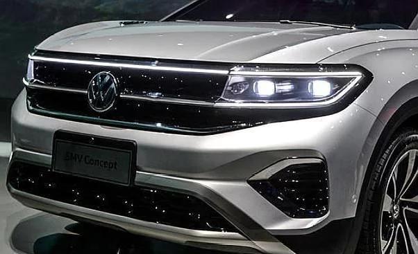 帶&ldquo;LED車標&rdquo;大眾來了，超5米的車身配&ldquo;虎爪&rdquo;大燈，還是7座版