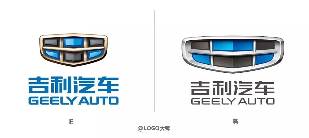吉利汽車的新LOGO，是一塊&ldquo;鋼鐵腹肌&rdquo;！