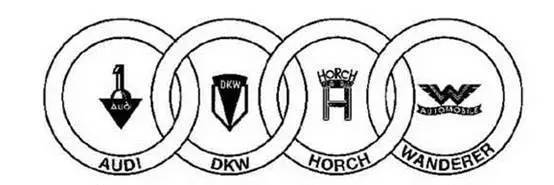 汽車Logo升級小史&mdash;&mdash;奧迪