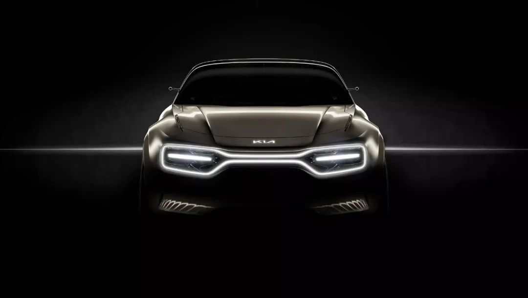 起亞概念汽車全新LOGO曝光。乍一看，還以為是KTV呢！