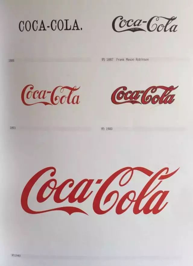 全球知名品牌的LOGO演變歷程