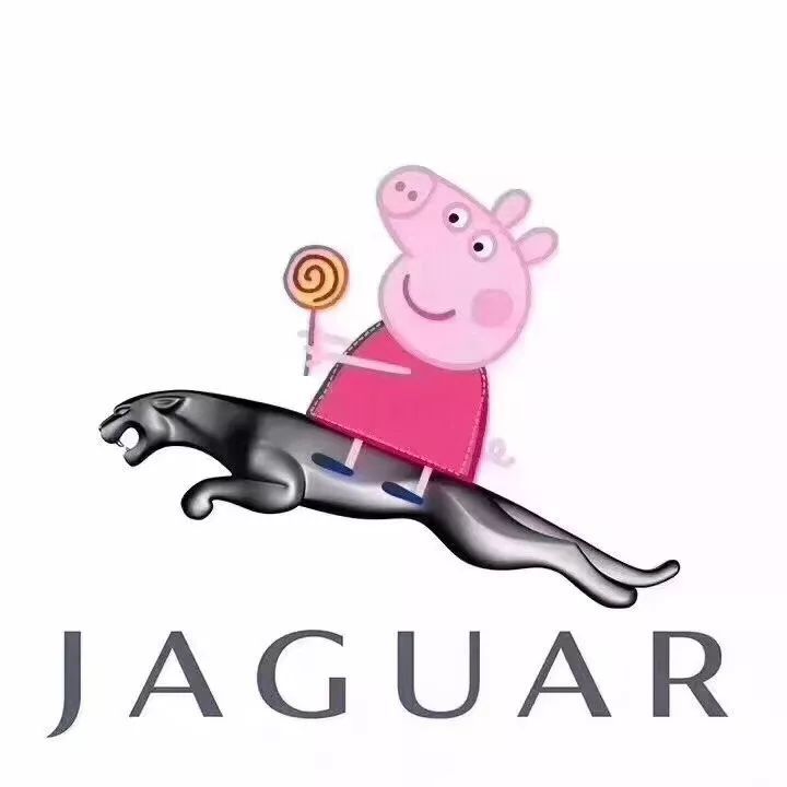 當這些汽車logo加上小豬佩奇，沒想到也這么萌新！