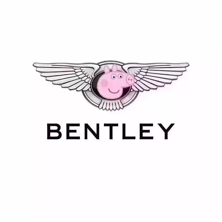 當這些汽車logo加上小豬佩奇，沒想到也這么萌新！