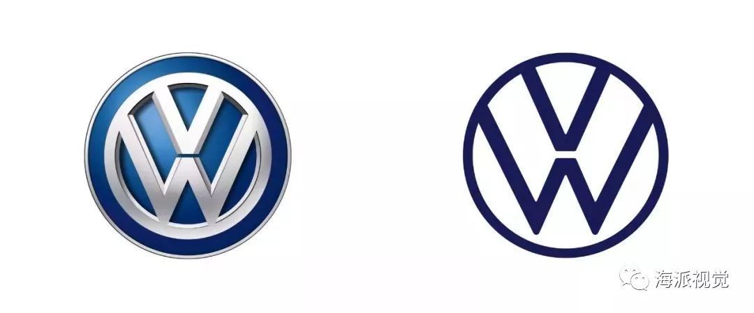 大眾又一次換標，全新logo正式亮相，你能看出區別嗎