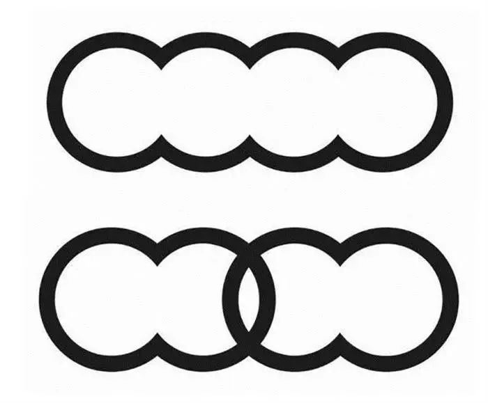 奧迪要換新Logo，這畫風你接受得了嗎？
