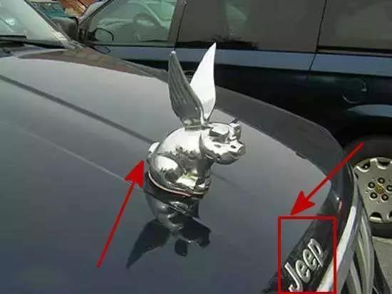 看車標你能判斷這是什么車嗎？已被車主玩壞