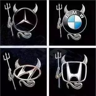 被玩壞的&ldquo;惡搞車標(biāo)&rdquo;，見一次笑一次