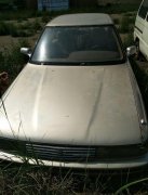 草叢里的一輛廢棄豪車無人認(rèn)