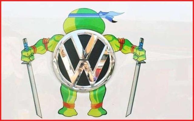 惡搞車標雷諾較牛，長安變謳歌你見過嗎？