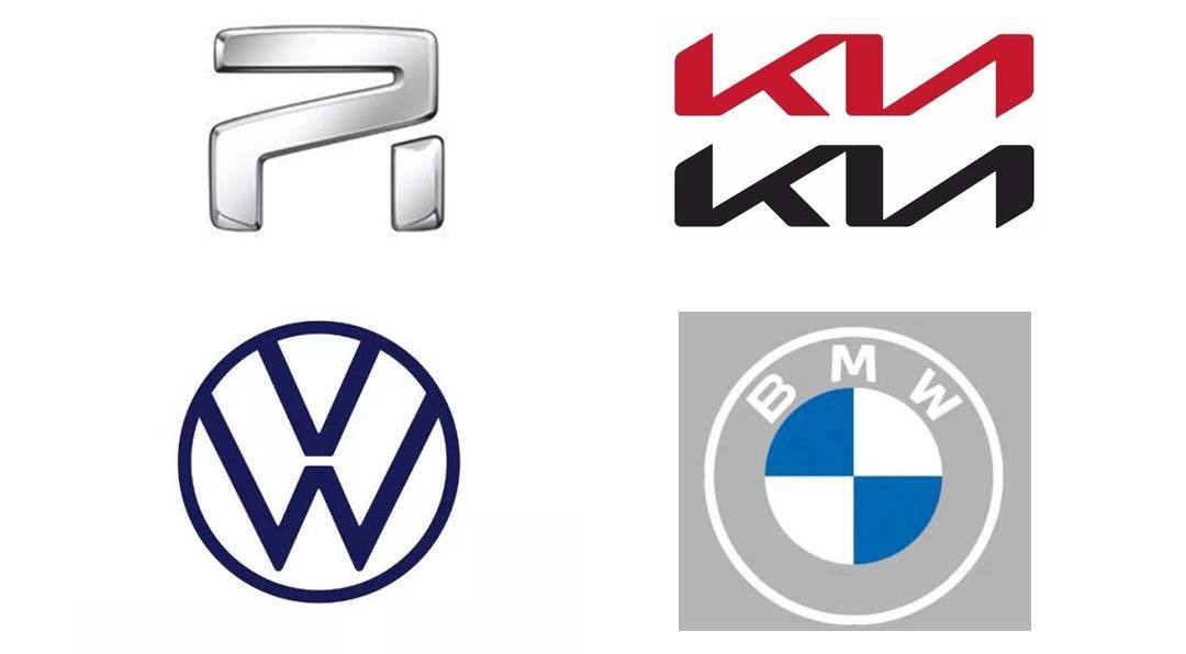 有些車標都很丑了！車況好的車企為什么不換呢！