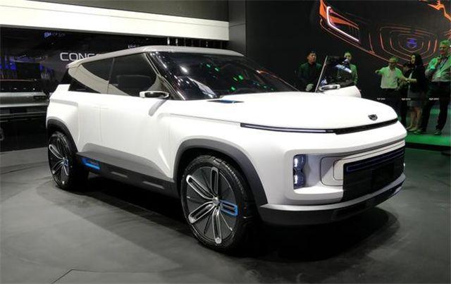 吉利全新概念車，使用新車標，外觀比領克01漂亮，科技感十足！