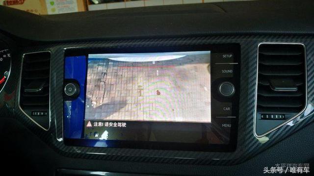 高爾夫升級原廠車標(biāo)翻蓋倒車攝像頭