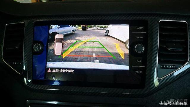 高爾夫升級原廠車標(biāo)翻蓋倒車攝像頭