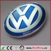 大眾絲印發光車標制作工藝講