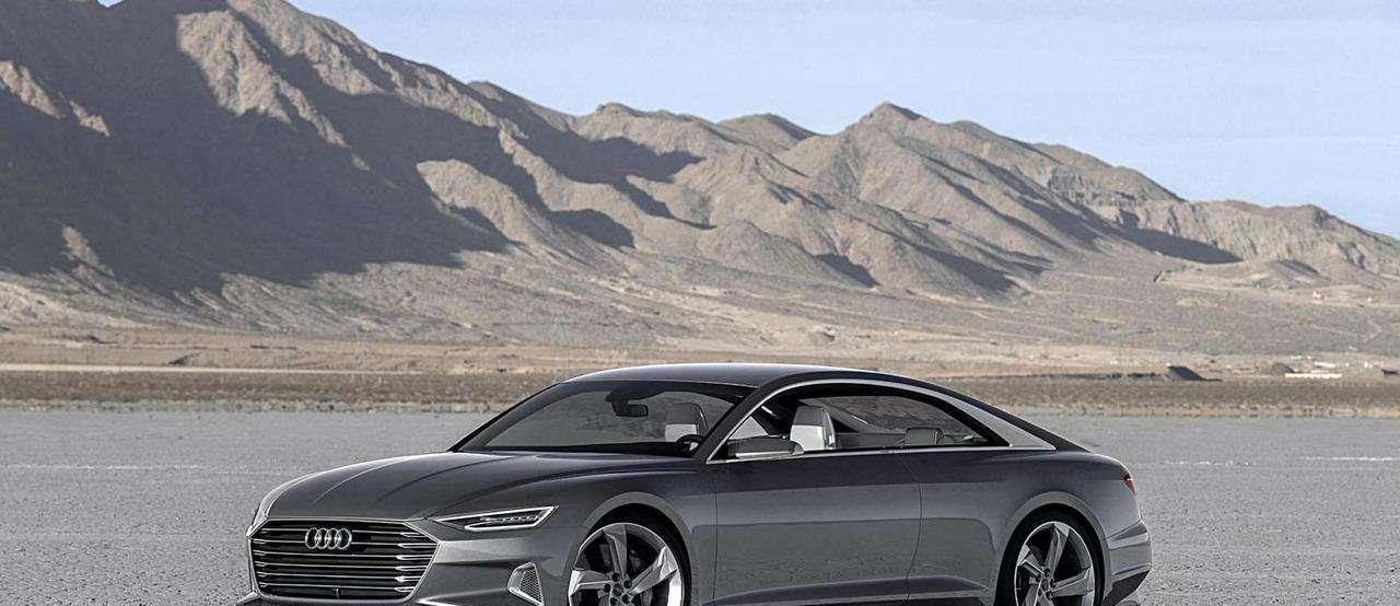 奧迪新旗艦實車曝光！對標邁巴赫S級，4升V8加48V輕混