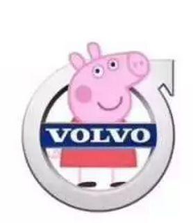 社會！社會！小豬佩奇已經把各大車企LOGO玩壞了