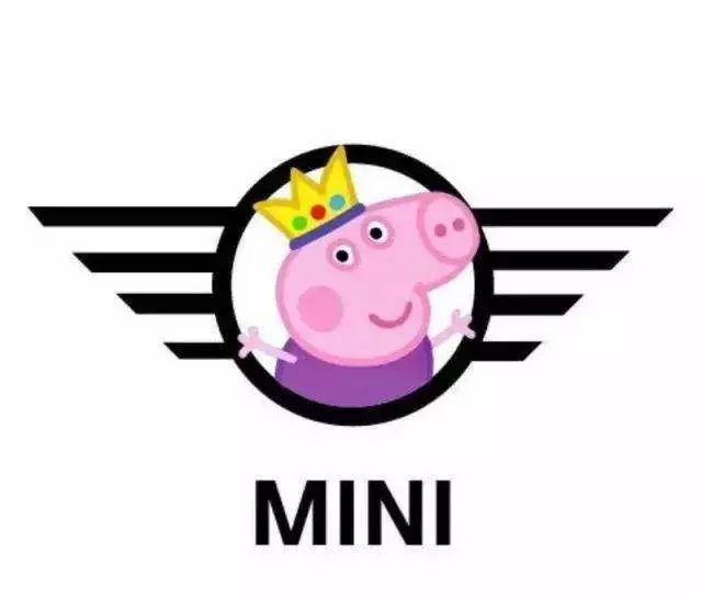 社會！社會！小豬佩奇已經把各大車企LOGO玩壞了