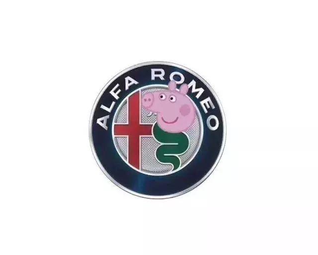 社會！社會！小豬佩奇已經把各大車企LOGO玩壞了