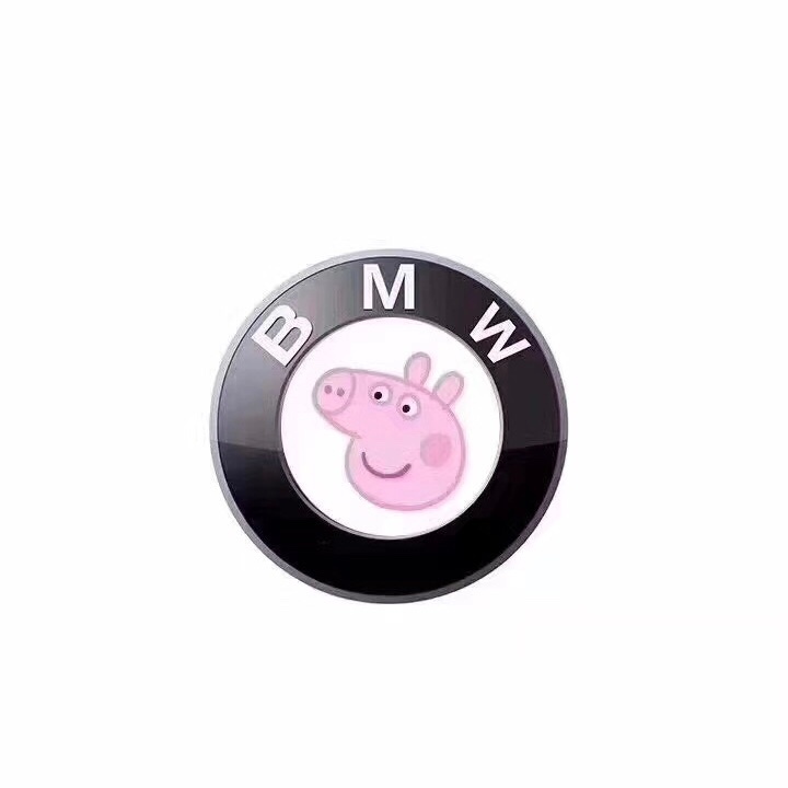 當(dāng)這些汽車的logo加上小豬佩奇，沒想到也這么萌新！